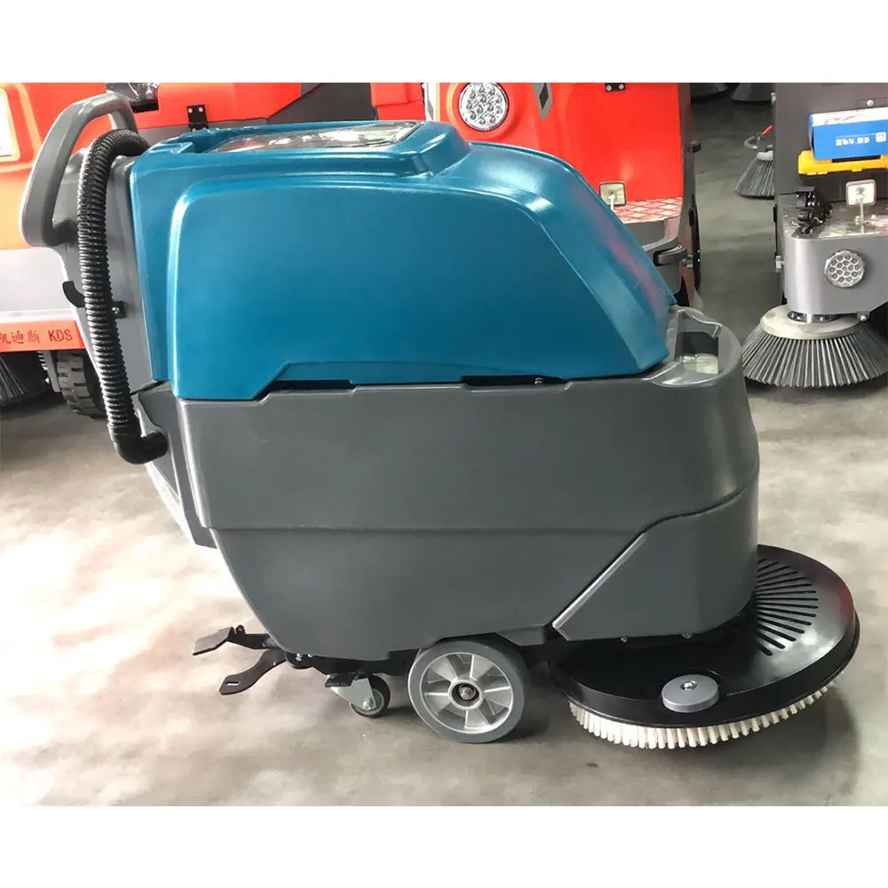 

Hand-pushed Electric Floor Scrubber Workshop Floor Sweeper Floor Scrubber And Dirt