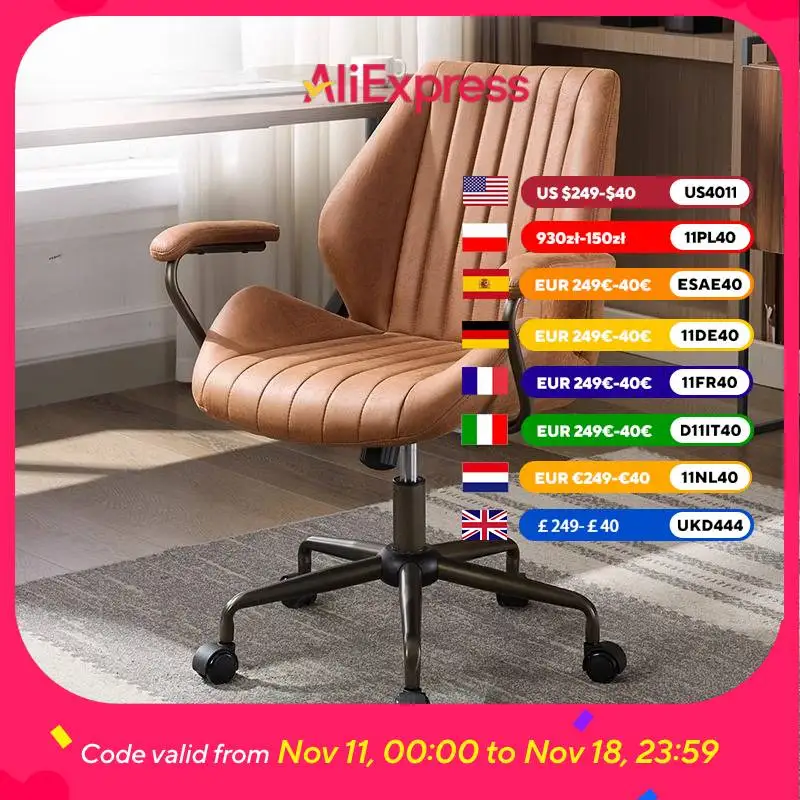 

Dining Armrest Office Chair Ventilation Cushion Ergonomic Chaise Office Chair Computer Executive Sillas De Oficina Furniture