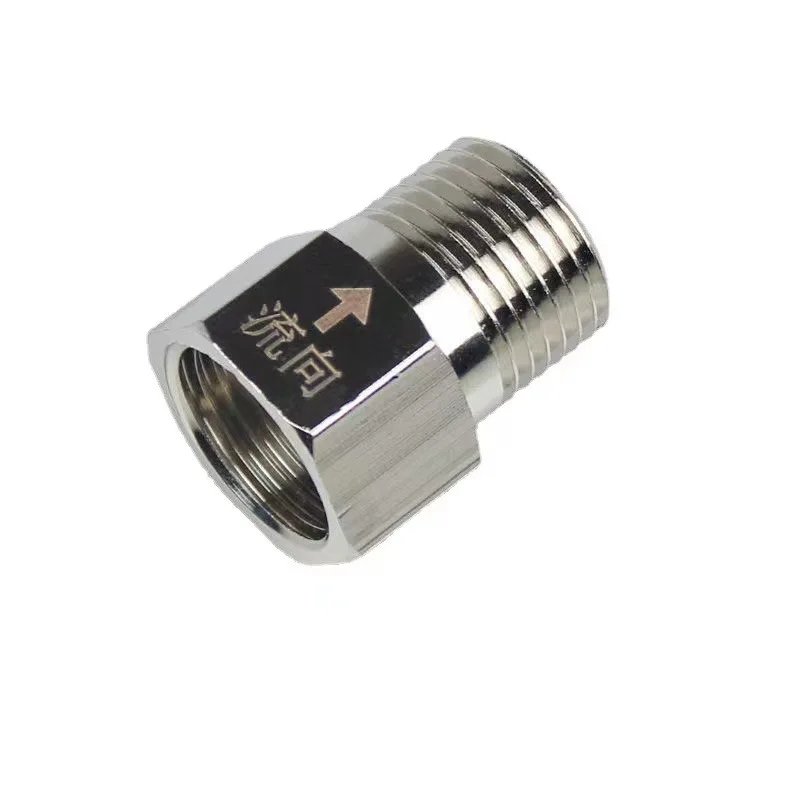 المرحاض تحقق صمام ذكر أنثى الموضوع صمام أحادي الاتجاه 1/2 "G1/2 20 مللي متر 304 الفولاذ المقاوم للصدأ تحقق صمام دائم إكسسوارات الأجزاء الداخلية للكمبيوتر