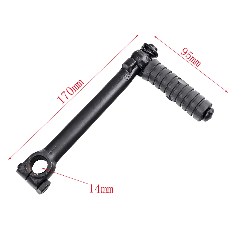 Motorcycle 13/14MM Kick Start Starter Lever For Kawasaki KX60 KX65 KX80 KX85 KX100 KX125 KX250 KX400 KX420 KX450 Accessories