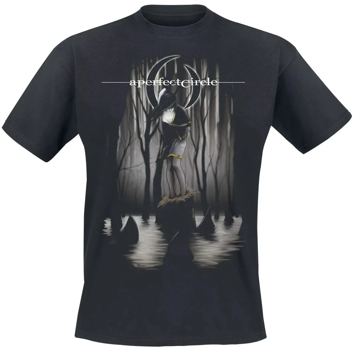 2026 A Perfect Circle Cosmic Sigil Tee Alternative Rock T-Shirt with Galaxy Symbol & Band Logo Print