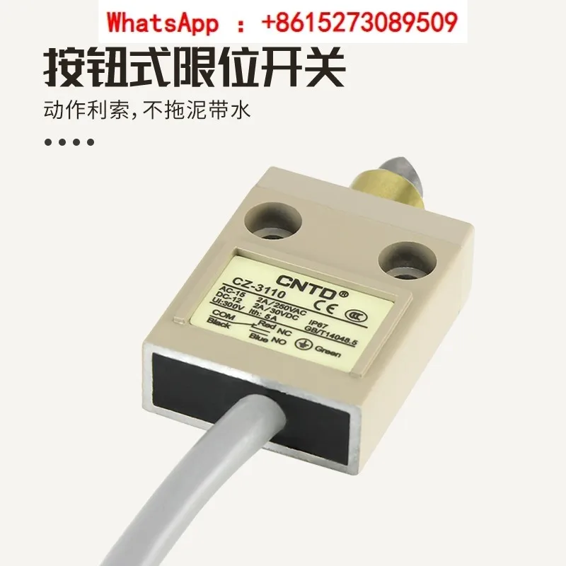 Travel CZ-3104 CZ-3108 3112 3110 3167 Self resetting waterproof limit switch