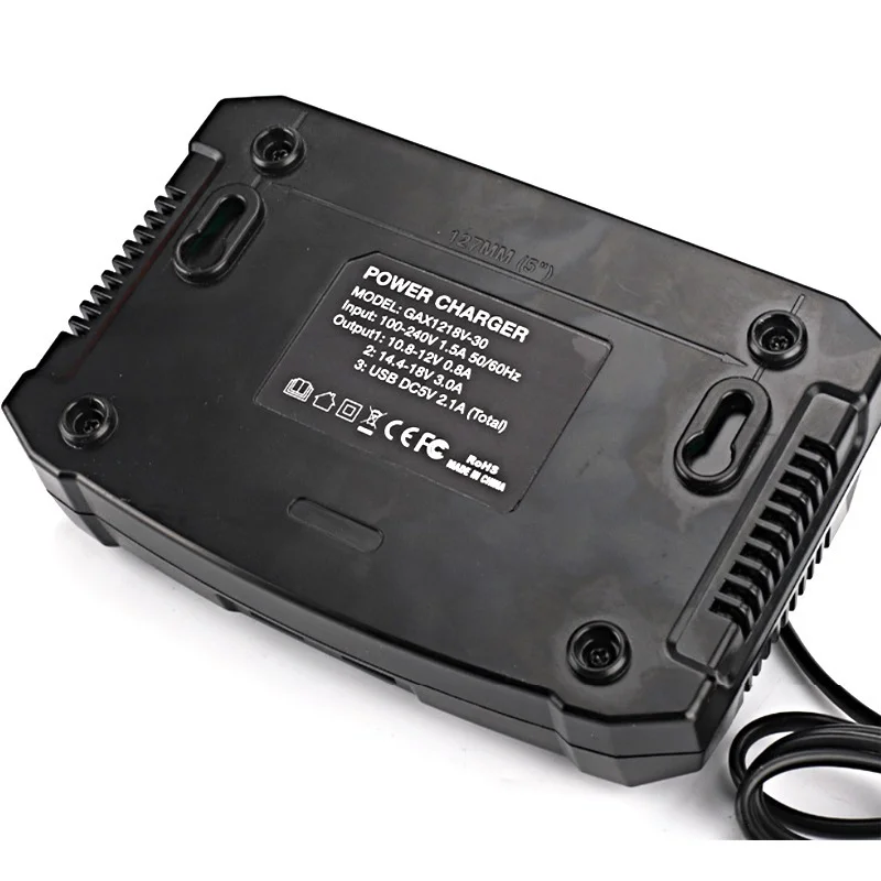Imagem -06 - Carregador Rápido Novo do Porto Duplo de Gax1218v para Bosch 10.8v-ferramentas Elétricas de 20v Bat609 Bat609g Bat618 Bat618g Al1860cv Al1814cv Al1820cv