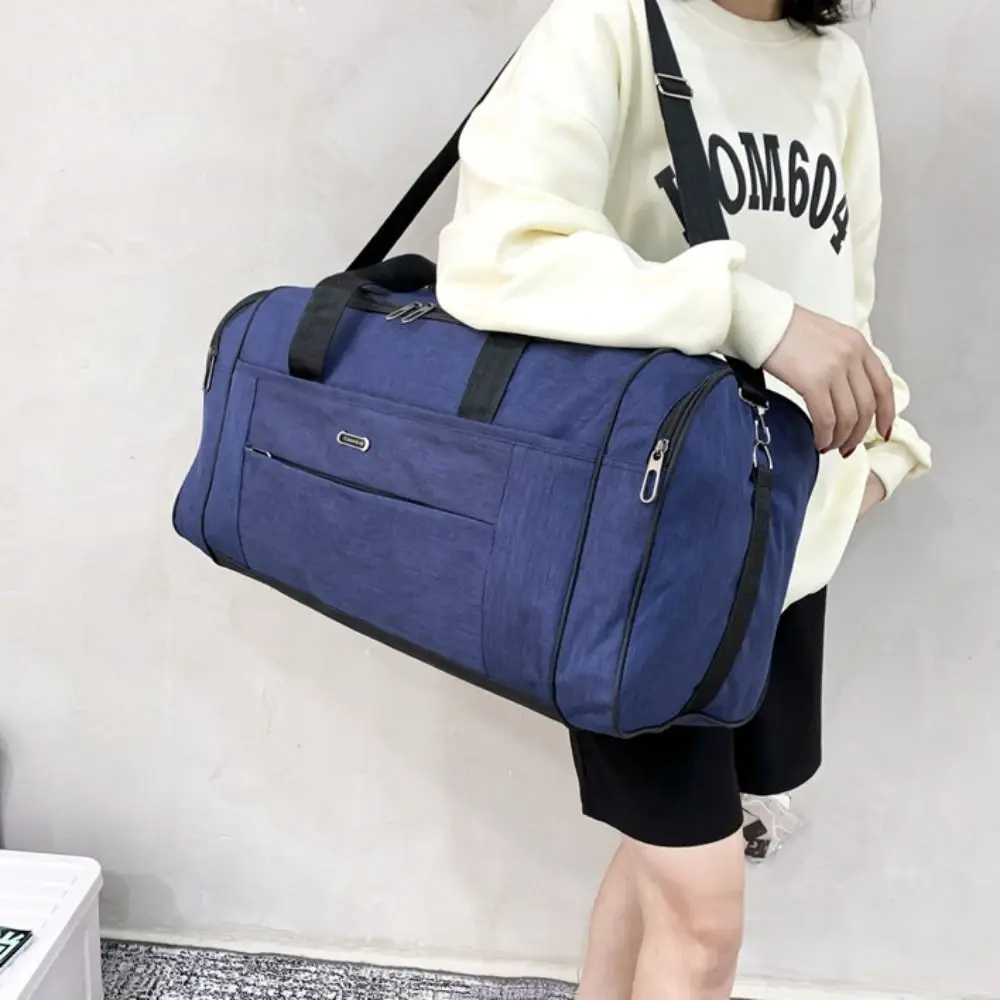 

Портативная дорожная спортивная сумка большой емкости, водонепроницаемая ручная дорожная сумка для багажа, Оксфордская спортивная сумка-мессенджер, дорожная сумка