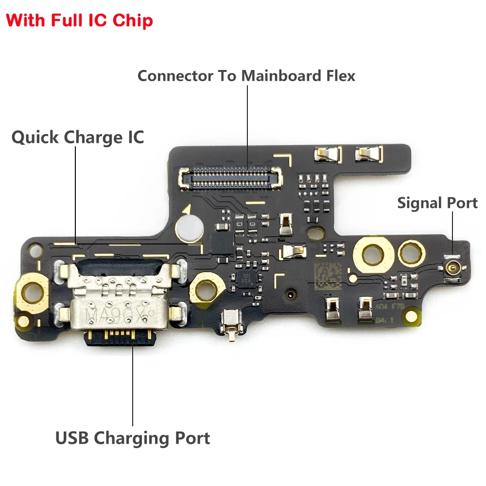 Fast Charge For Xiaomi Redmi Note 3 4 4X 5 6 7 8T 9 9S Pro USB Charging Dock Port Plug Socket Charge Connector Board Flex