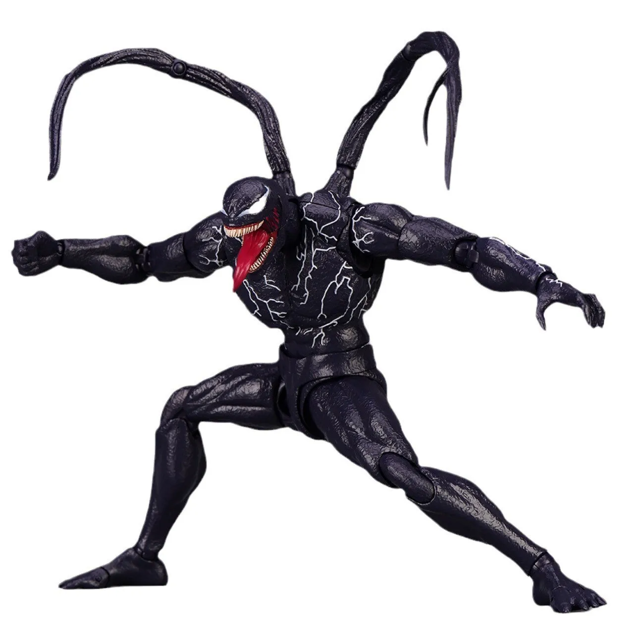 Venom 2 SHF Anime Figura Leggende Serie Action Figurine Modello in PVC Collezione di bambole Gk Statua Modello Bambole Giocattoli per bambini Regali