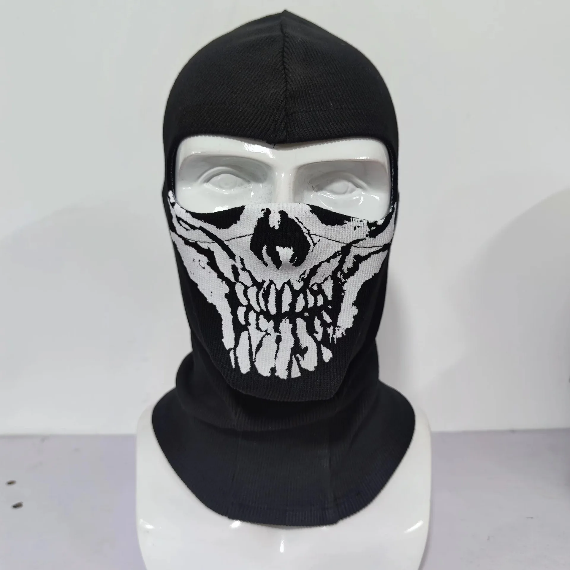 New Call of COD19 Ghost Squad Skull Balaclava Ski Hood Cycling Skateboard Warmer Full Face Ghost Skull Mask Headwear uty