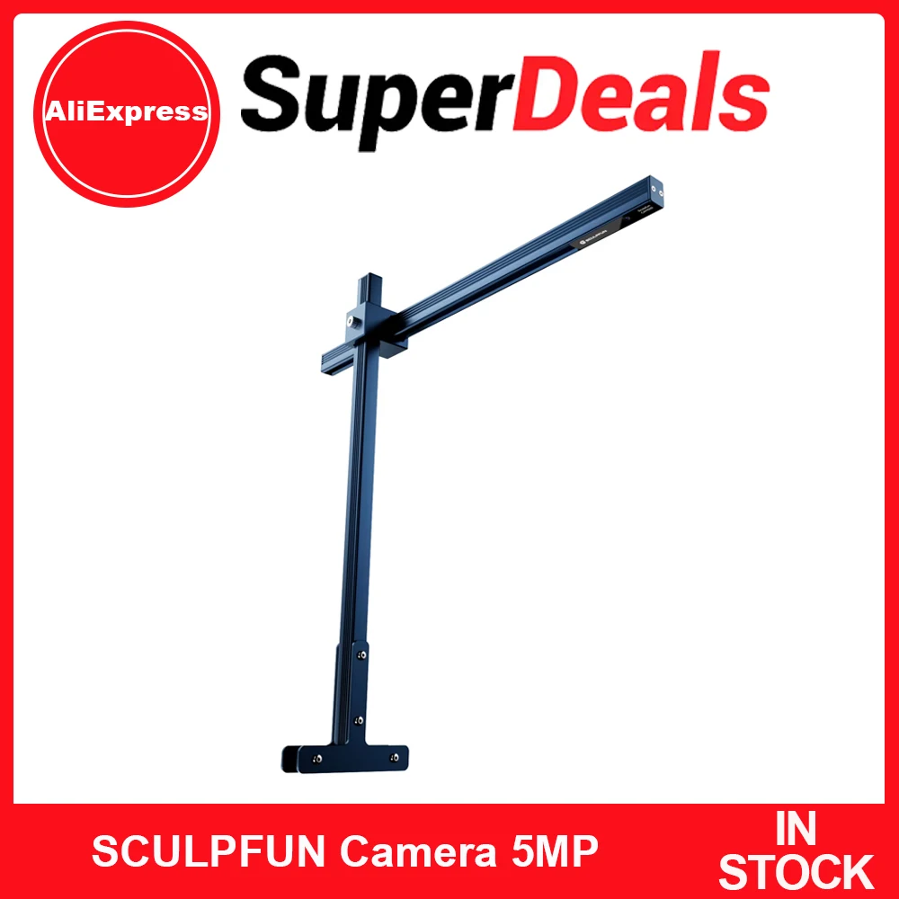 【Neu】SCULPFUN-Kamera 5 MP 120 °   Weitwinkelobjektiv mit 400 x 400 mm Arbeitsbereich für Sculpfun S6pro/S9/S10/S30 S30 Ultra-Serie