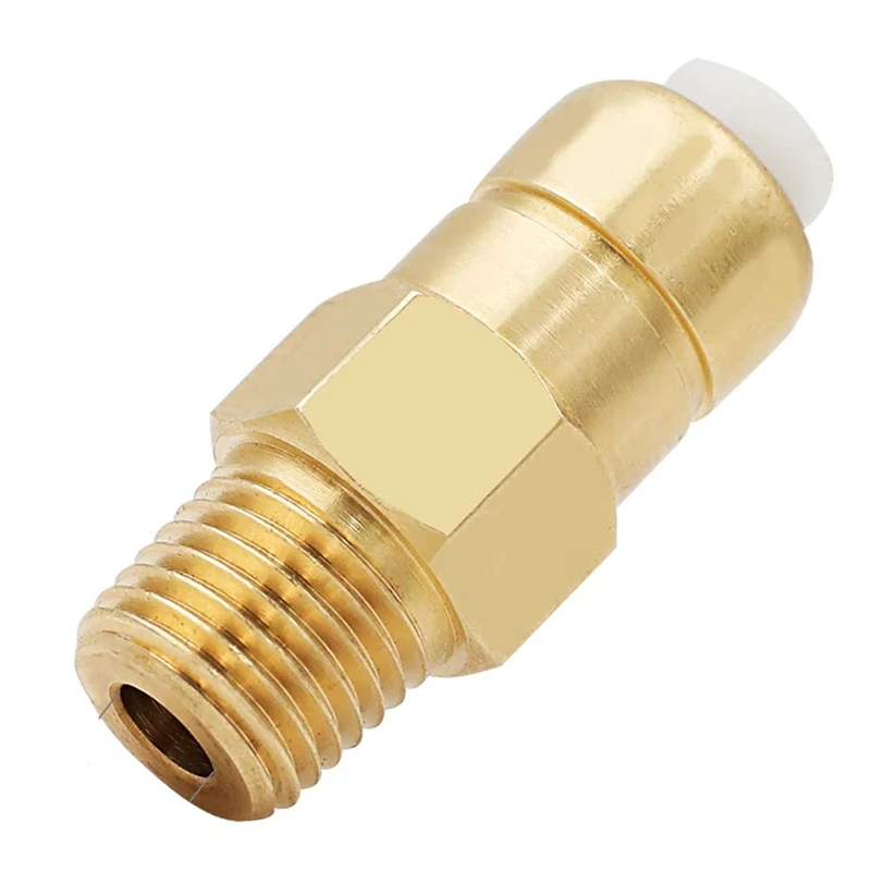 Válvula de liberação térmica de 2 peças para bomba de lavadora de pressão, válvula de alívio térmico NPT de 1/4 de polegada, protetor de bomba de substituição