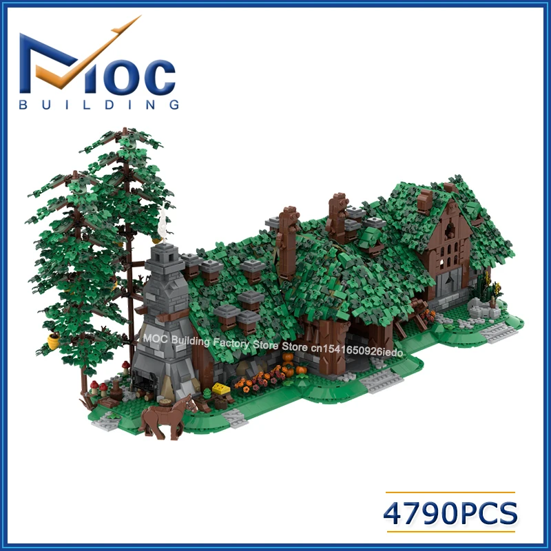 

Конструктор MOC: Классическая кинокулима "Дом Бернара" (UCS), креативная модель зала, игрушки для самостоятельной сборки, коллекция кирпичиков, рождественский подарок