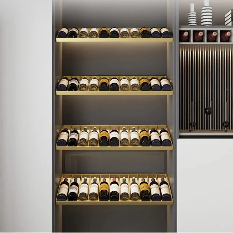 

Small Cellar Wine Cabinets Unique Display Patio Metal Wall Mounted Bar Cabinet Whisky Storage Botellero Vino Hotel Furniture