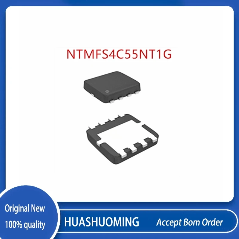 5Pcs/Lot   NTMFS4C55NT1G NTMFS4C55N 4C55N  MFI337S3959 3959  APN337S3959 QFN-8