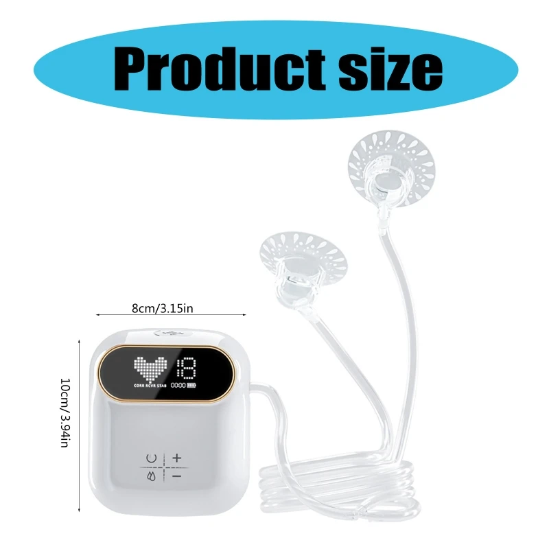 เครื่องปรับหัวนมไฟฟ้า การตั้งค่าพลังงาน 12 ระดับ เครื่องฝึกจุกนมตามหลักสรีระศาสตร์