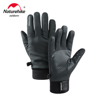 Naturehike GL05 Gloves Touch Screen Mountain Riding Cycling Sports Winter Warm Fleece Anti-slip Waterproof Outdoor Fishing Glove