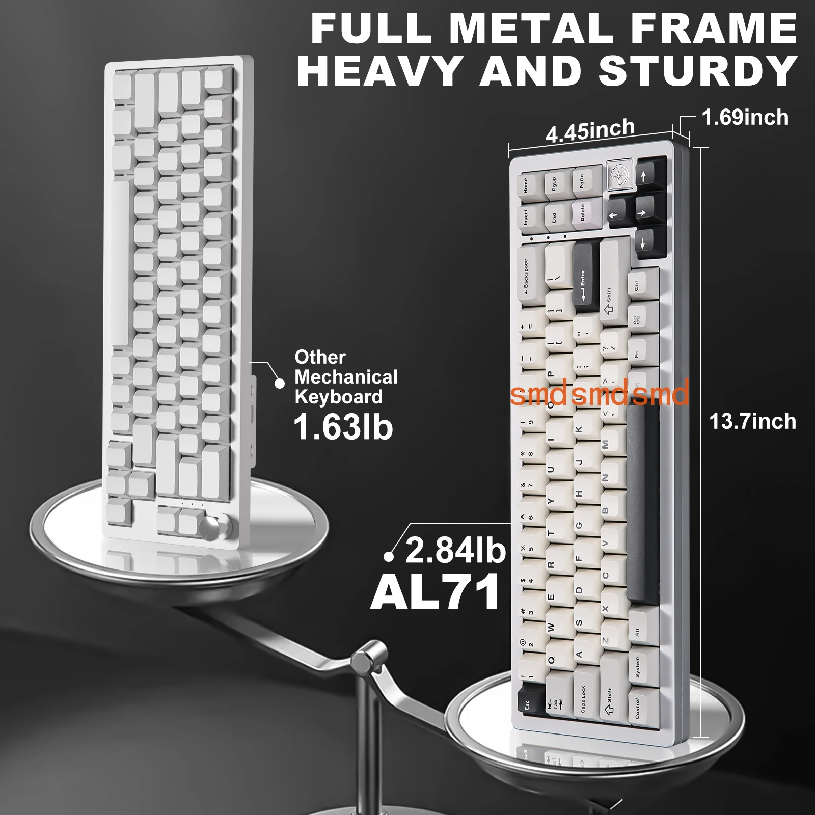 Keyboard Mekanik Aluminium CNC - Keyboard Gaming Mac ulasan dan harga