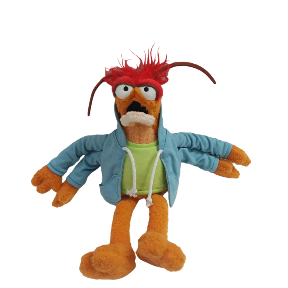 Muppets Pepe The King Crew Peluche 14" Juguete Suave Tienda Disney Con Etiquetas