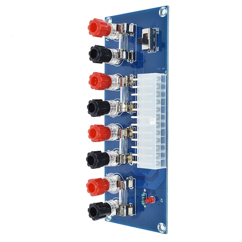 【Горячая】2X XH-M229 ATX Корпус настольного ПК Передача питания для платы адаптера Модуль схемы питания 24-контактный выходной терминал