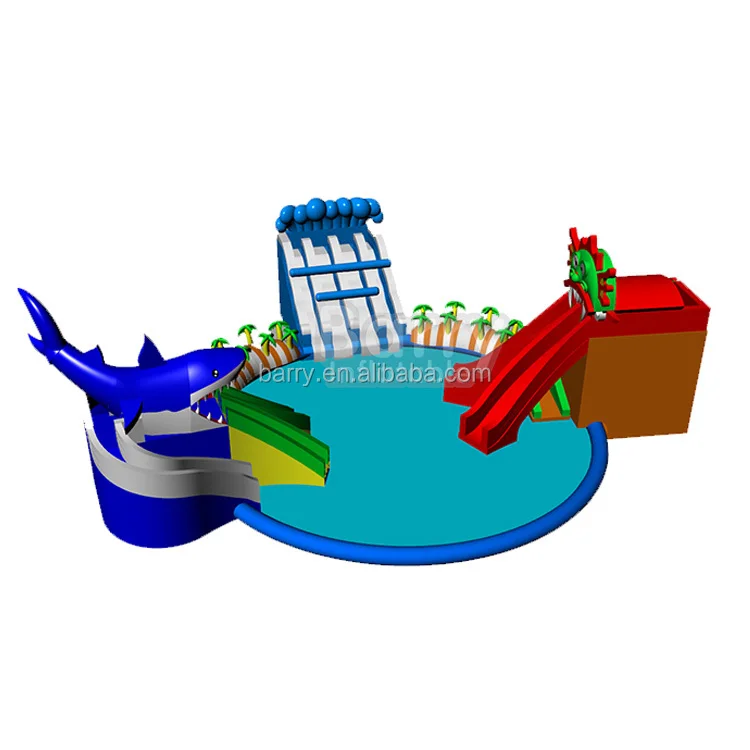 

Amusement Park Project Adult Inflatable Water Park Aqua Amusement Ride China