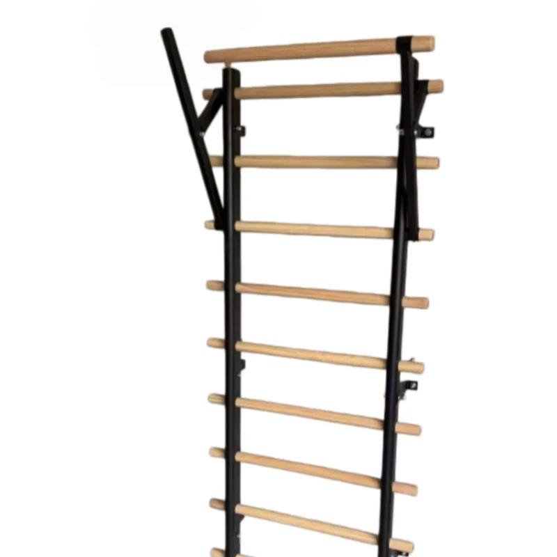 Mounted Wooden Gymnastics Wall Pole Climbing Frame Household Yoga Dance Stretching Rehabilitation Training Equipment(customized)