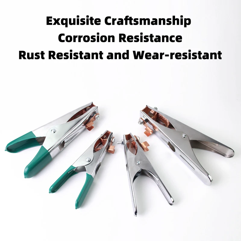 AMR Saldatrice elettrica Clip di terra Morsetto di collegamento Saldatrice ad arco di argon Clip di terra con impugnatura antiscivolo 300A 500A