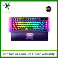 Razer Pokemon Gengar Edition BlackWidow V4 Pro 75% Wireless Hot-swappable Gaming Keyboard OLED Display  Viper v3 pro gengar