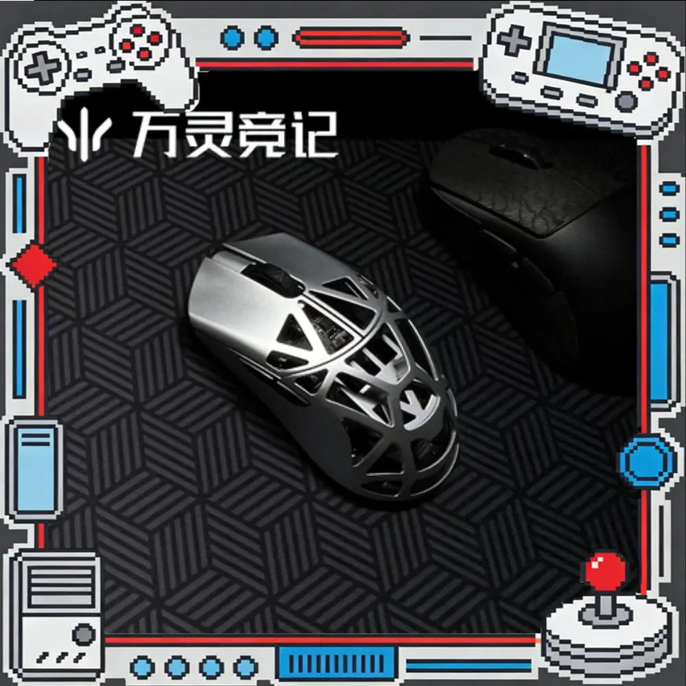 WLmouse BEAST X MINI Pro Wireless Mouse PAW3950HS Sensor 8K Magnesium Alloy FPS Gaming Mouse No Punching 2 Mode Custom Mice Gift