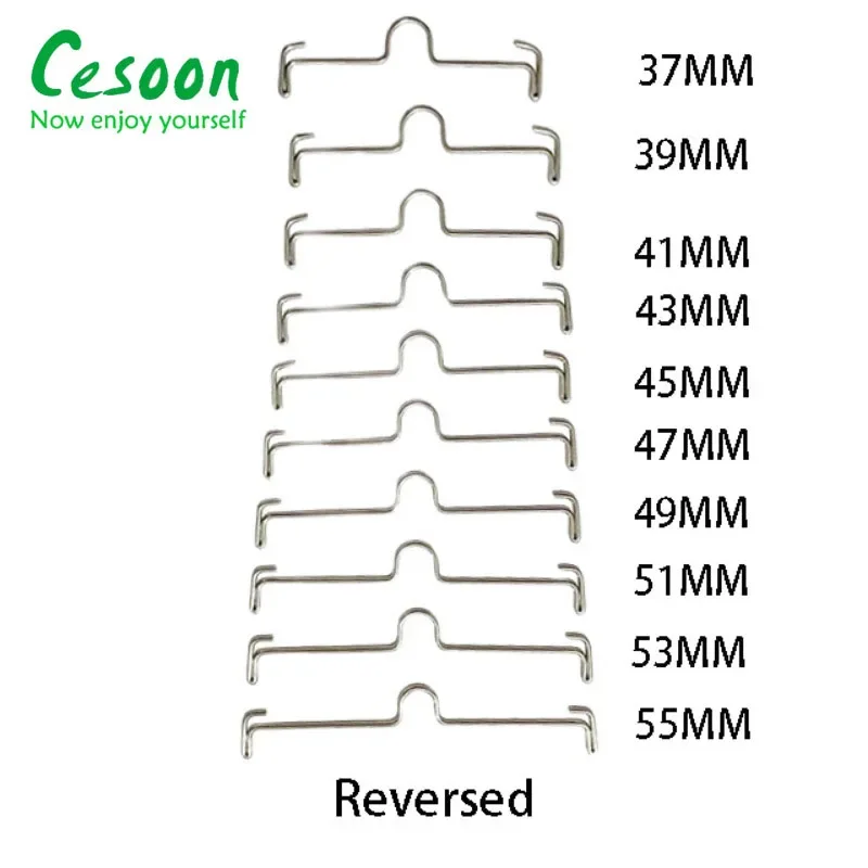 10Pcs Dental Orthodontic Palatal Bar On The Molar Band With Lingual Sheath Palatal Arch Bars Uniwersalny odwrócony materiał dentystyczny