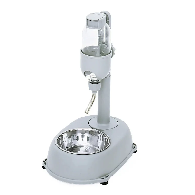 

Automatic Pet Dispenser Anti-tip Dog Bowl Drinking Water Bottle Feeder Hanging Kettle Cat Food Container Pets Supplies