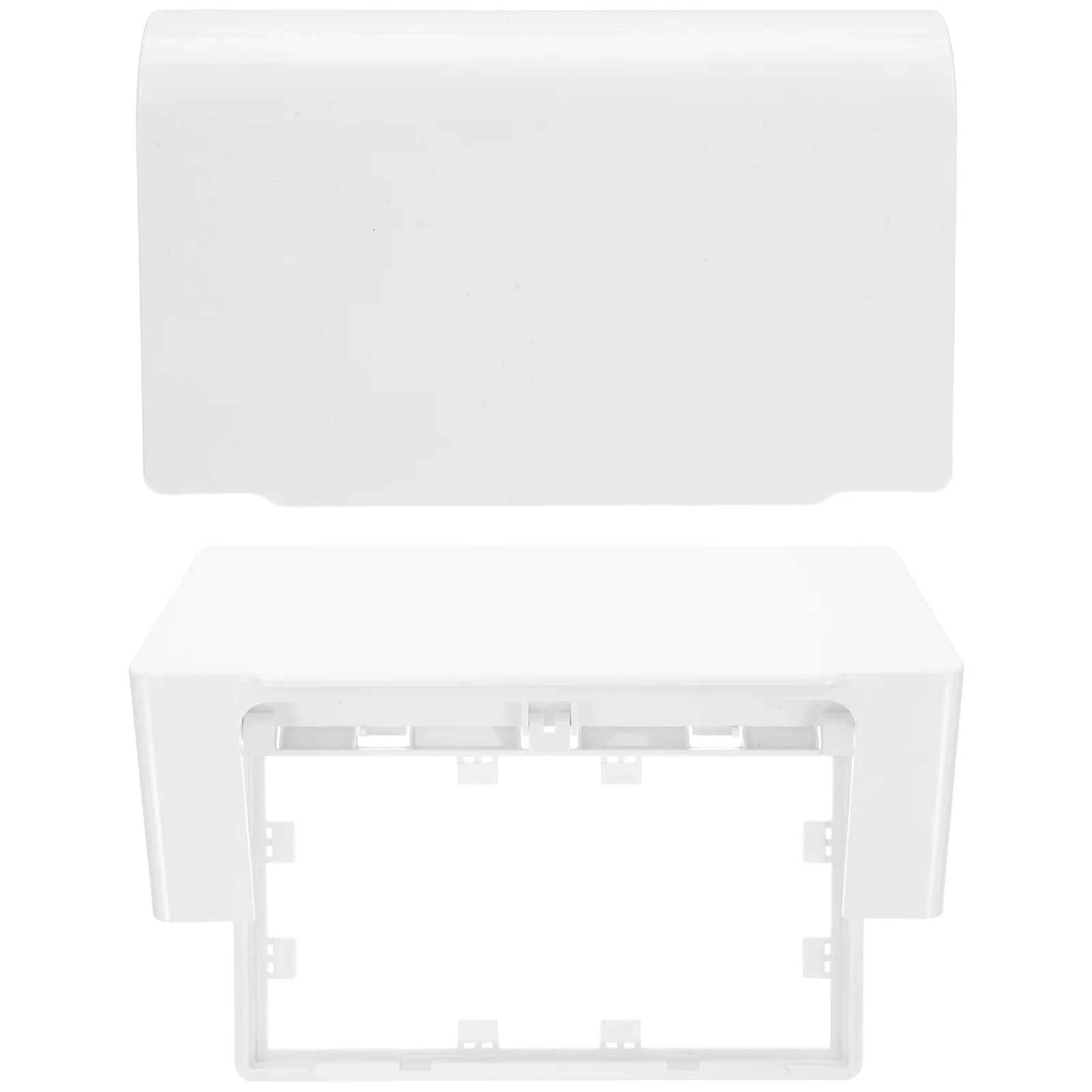 

2Pcs Waterproof Wall Outlet Cover Bathroom Socket Protector Multipurpose Splash Proof Box for Kitchen Electrical Use