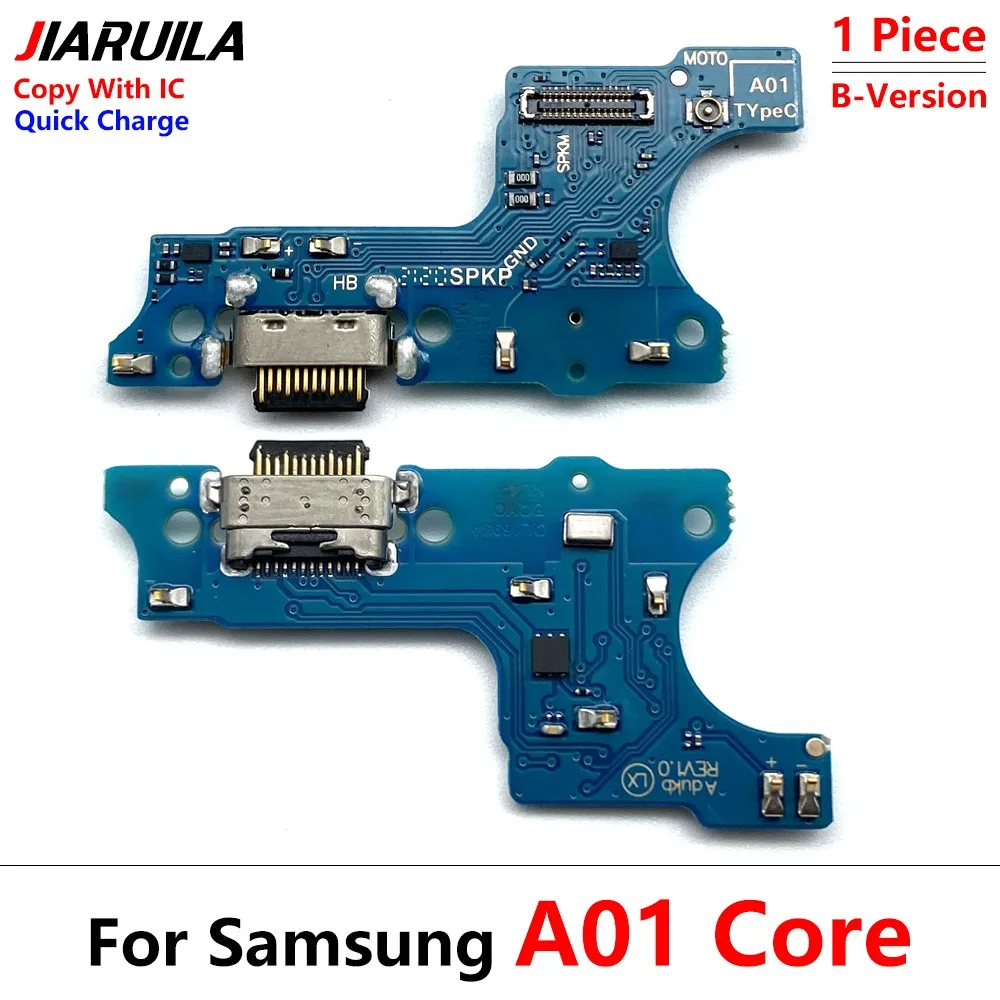 50Pcs，Tested USB Micro Charger Charging Port Dock Connector Board Flex For Samsung A10S A20S A30S A50S A21S A01 A03 Core A02S