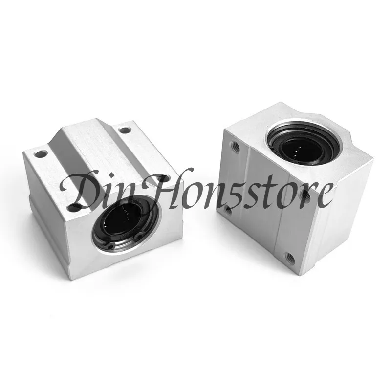 Aluminum alloy box type linear motion slider bearing SCS6/8/10/12/16/20/25/30 UU lengthened LUU