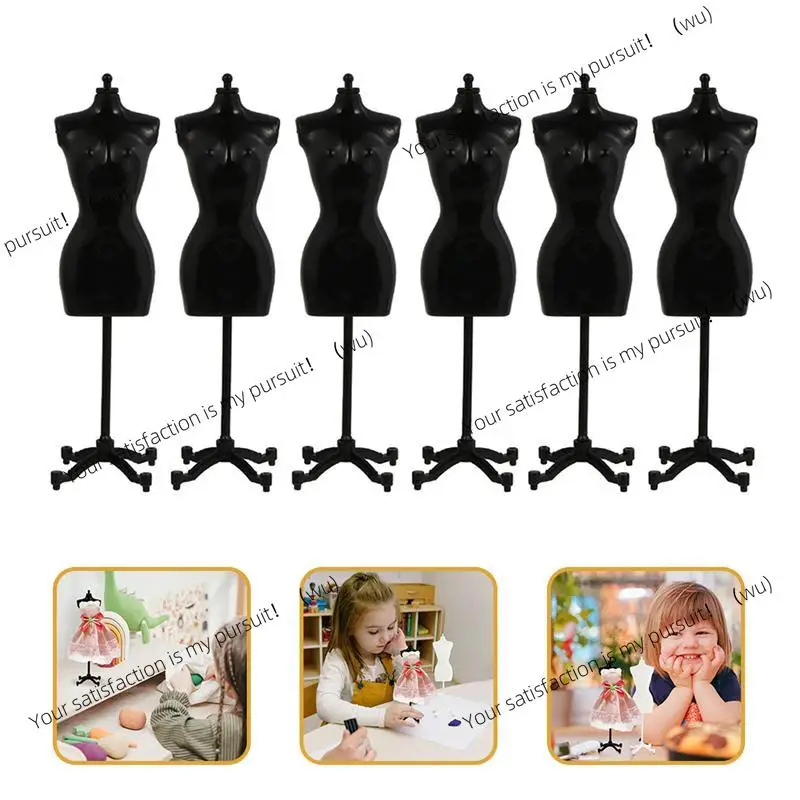 Garment mannequin display stand, mini support sewing stand