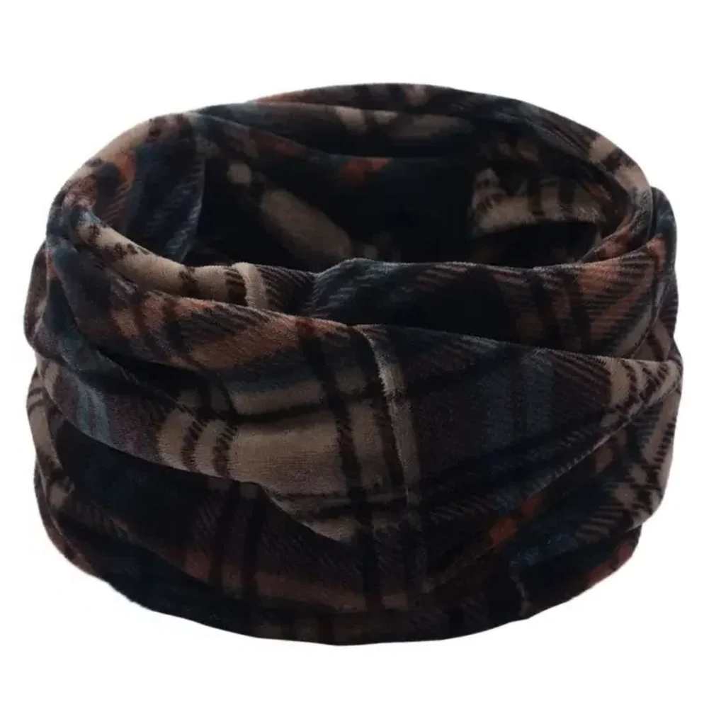 冬用ソフトリングスカーフ ネックウォーマー 乗馬 スポーツ 防風 保温 ループ 厚手スカーフ インフィニティ アウトドア ユニセックススカーフ