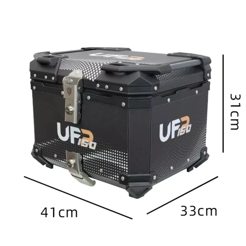 

STLF 45l Motorcycle Rear Tail Luggage Motorcycle Tail Box Delivery Top Case Fashion Sticker Motorcycle Accessories Delivery Box