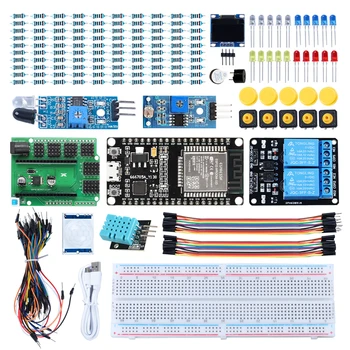 Tscinbuny ESP32 automation kits for iOT WIFI module for Arduino programming Full Set for Arduino Starter Kit Projects