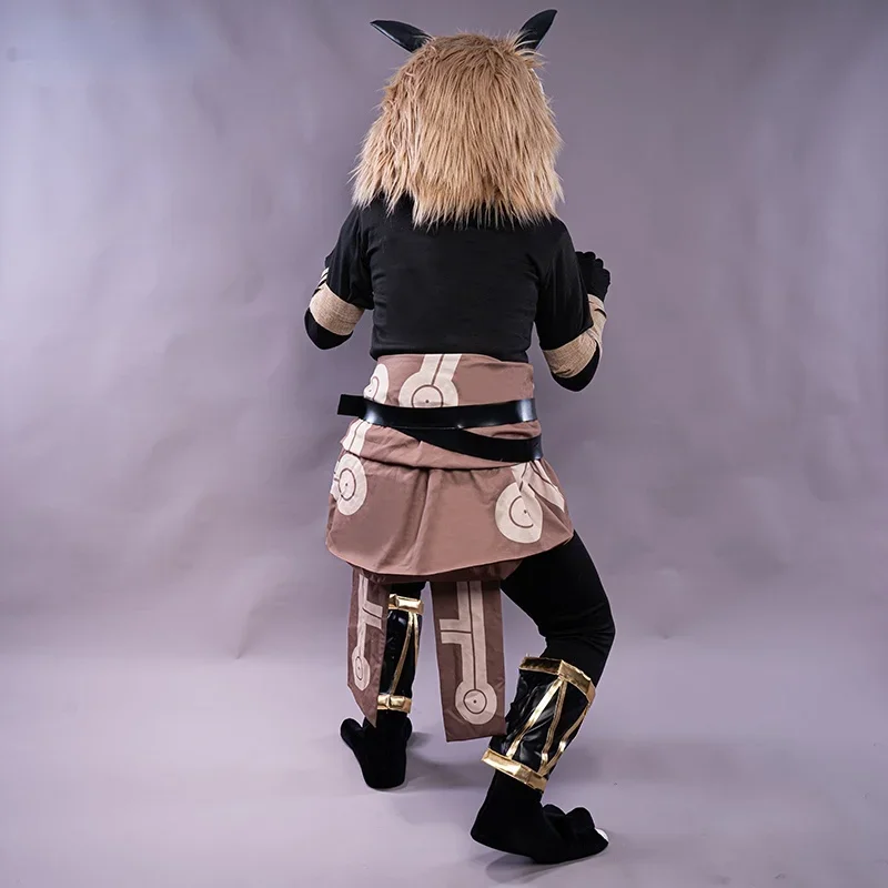 Hot Game Genshin Impact Hilichurl Common Enemies Cosplay Costume Size S-XXXL