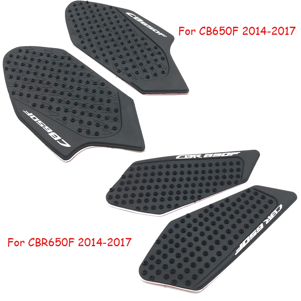 For Honda CB650F CBR650F CB 650F CBR 650F 2014-2017 Motorcycle Gas Tank Side Grip Traction Knee Protector Sticker Anti Slip Pad