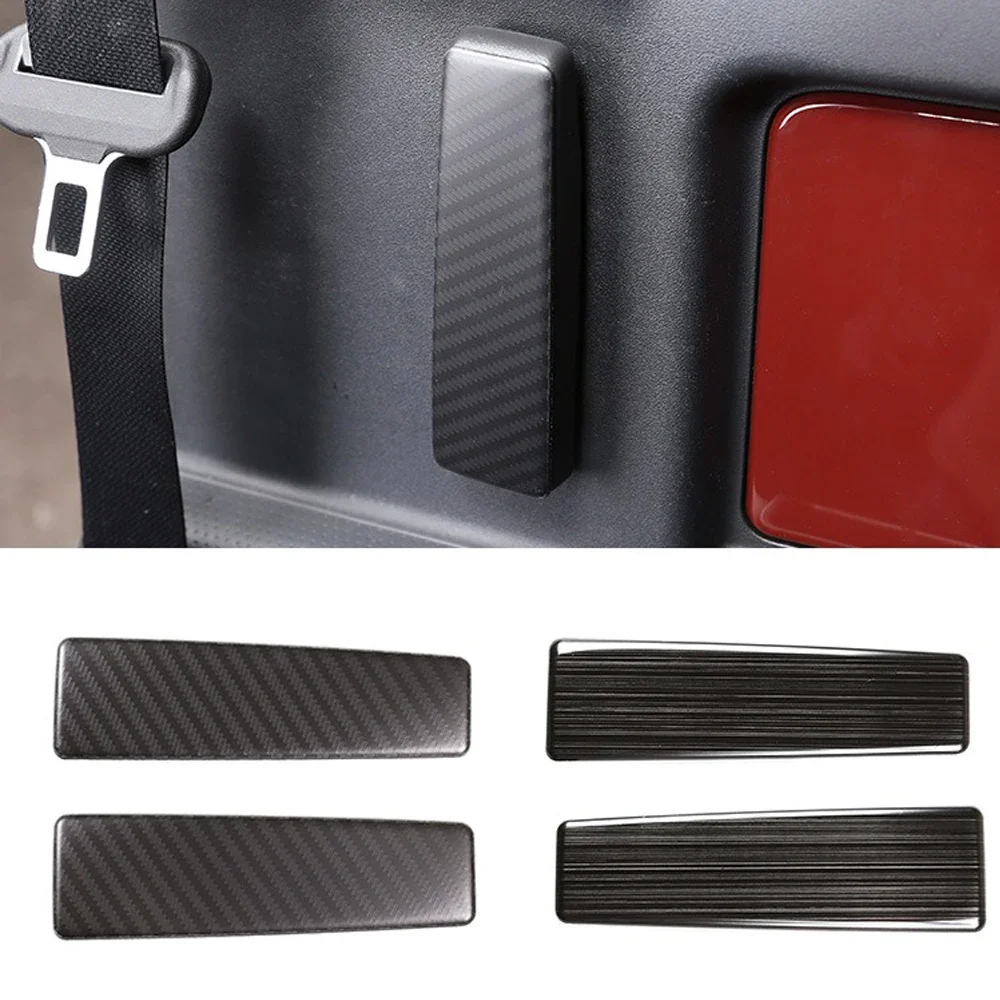 

Stainless Steel Car Rear Door Grab Handle Panel Trim For Toyota FJ Cruiser 2007-2021 Decorative Cover Car Accessories