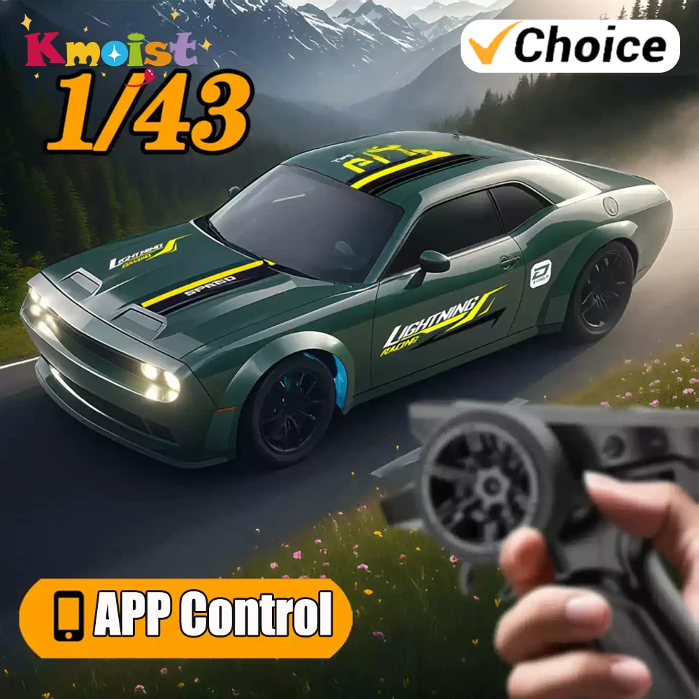 

4WD RC Car 1/43 Drift Vehicle 2.4G Высокоскоростной 15 км/ч Дистанционное управление Мини-гоночный автомобиль Модель игрушки для мальчиков Детские подарки на день рождения