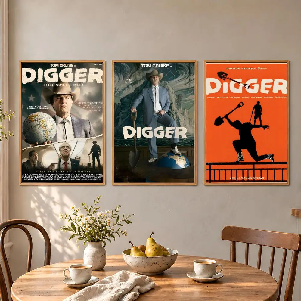 Full Metal Jacket Vietnam Joker Movie Poster Aesthetic Wall Art Poster HD Waterproof PP Self Adhesive Bedroom Dorm Room Decor