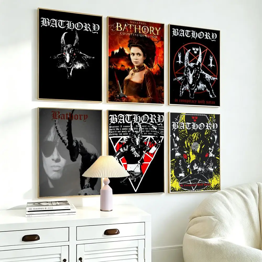 Aesthetic Wall Art Poster band Bathory Poster for Office Home Decor Interior Large Wall Picture Print