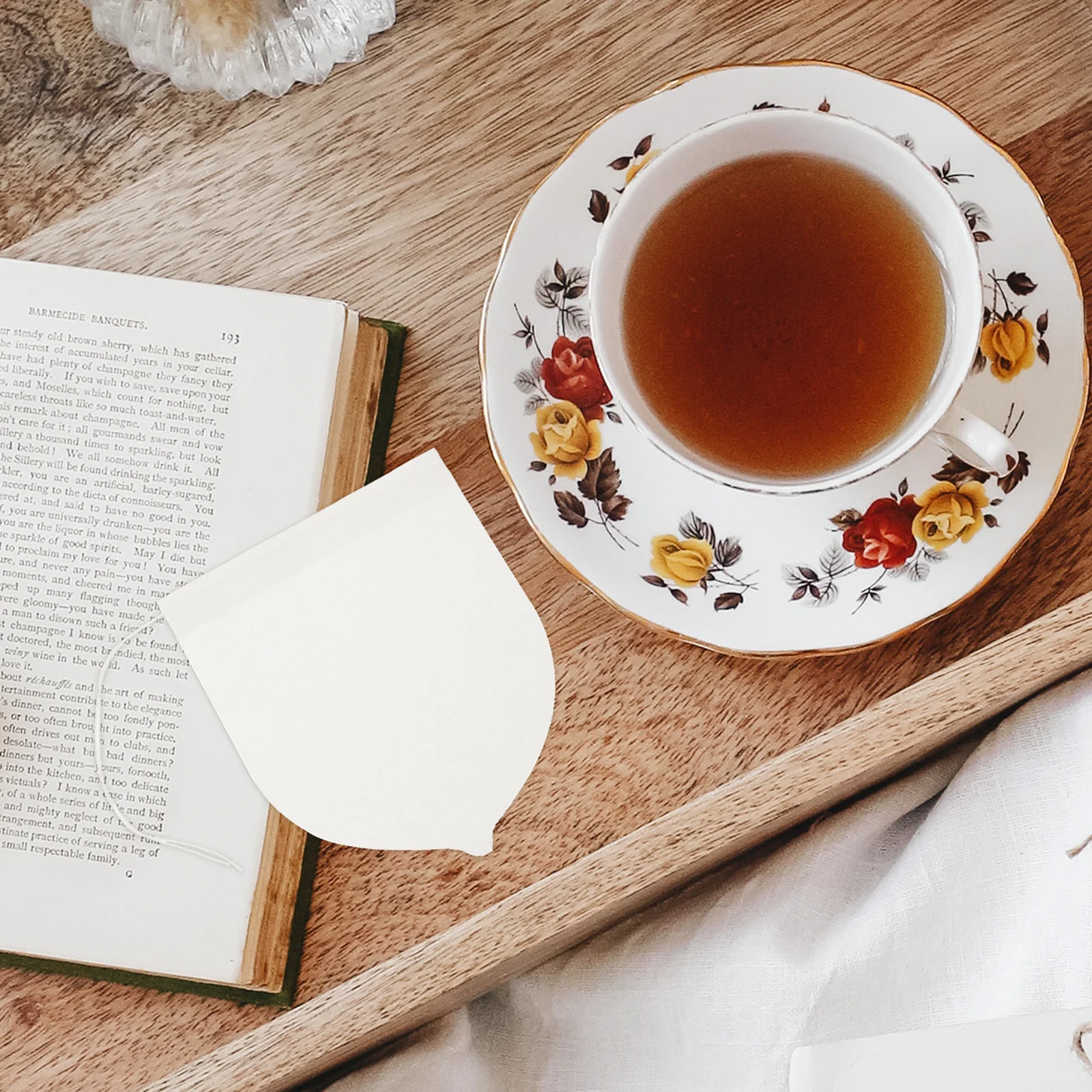 

100 шт. одноразовые фильтр-пакеты для рассыпного чая, пищевой заварочный чай на шнурке для листового травяного фильтра для приправ кофе