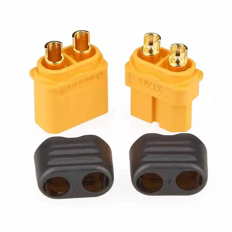 

5pcs XT60 Female Male Connector Plug for RC Lipo Battery Rc Drone Airplane Accessories XT60 Bullet Connectors Plugs with Sheath