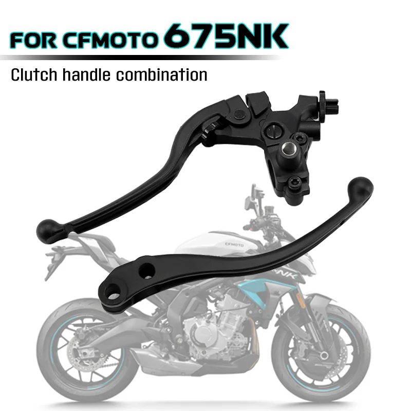 

For CFMOTO CF675NK 675NK CF650-11 Original Motorcycle Clutch Handle Front Brake Horn Handle Base Assembly