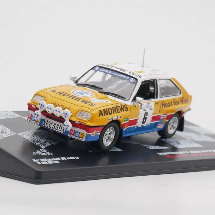 

Diecast Ixo 1:43 Scale Peugeot 106 Loeb WRC 1997 Rally Car Alloy Car Model