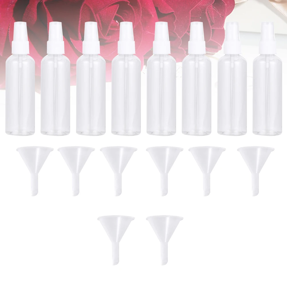

16pcs 30Ml Spray Bottles Refillable Portable Plastic Atomiser For Travel Makeup Mini Reusable Mist Sprayer With Funnel