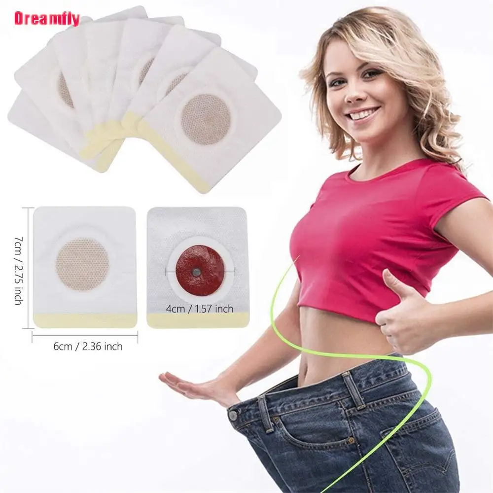 Emagrecimento Umbigo Etiqueta, Peso Perder Produtos, Remendo Magro, Queima De Patches De Gordura, Corpo Quente Shaping, 10Pcs, 20 Pcs, 50 Pcs, 100Pcs