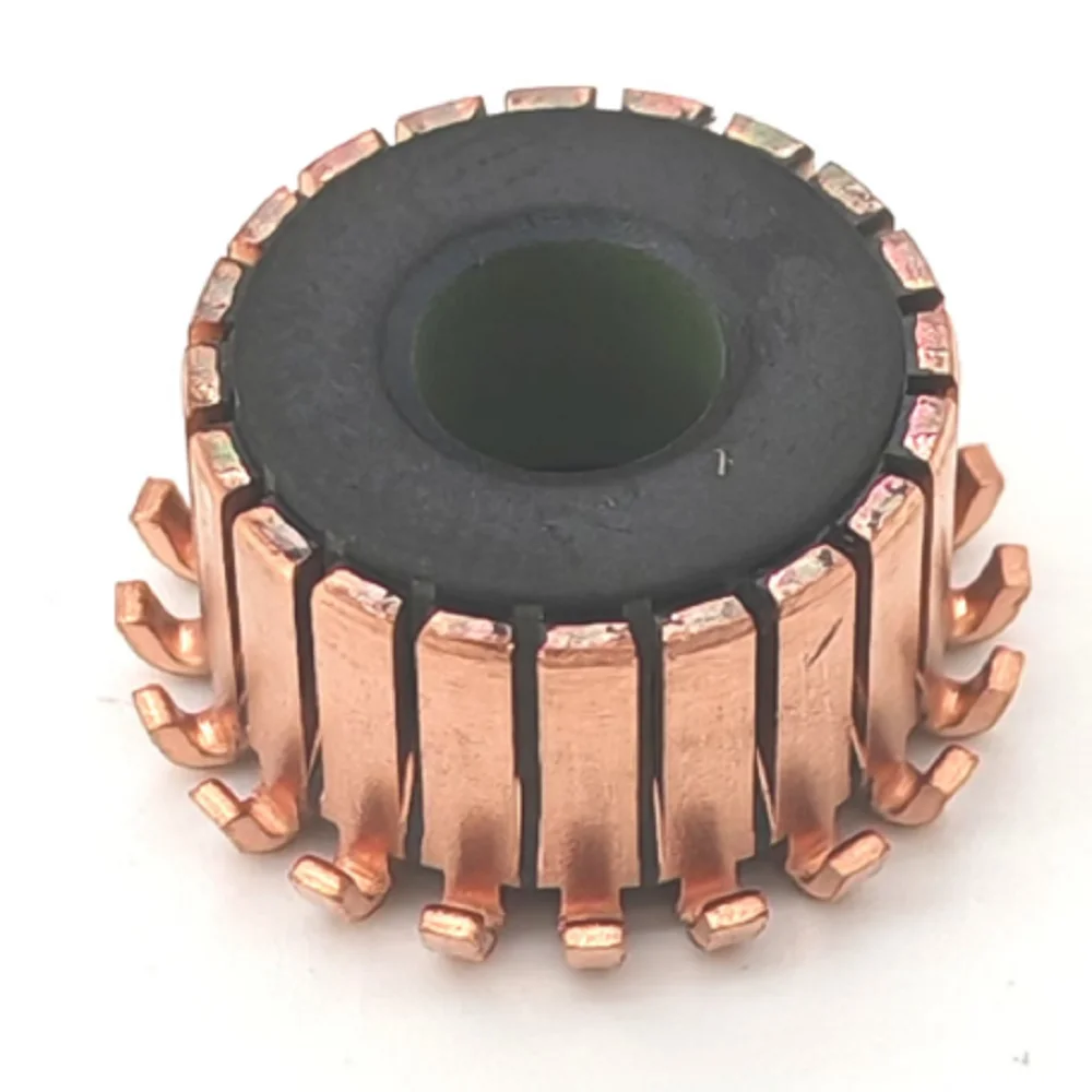 

2 Pieces 15*6.35*9.6*20P Chy-1398-20 Suitable for Egg Beater Motor Commutator, Same Size, All Are Universal