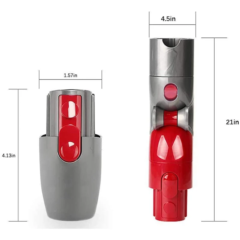 Oberer Adapter für Dyson v7 v8 v10 v11 Staubsauger Schnell verschluss oben Adapter Werkzeug unterer Adapter 74434-01 Zubehör