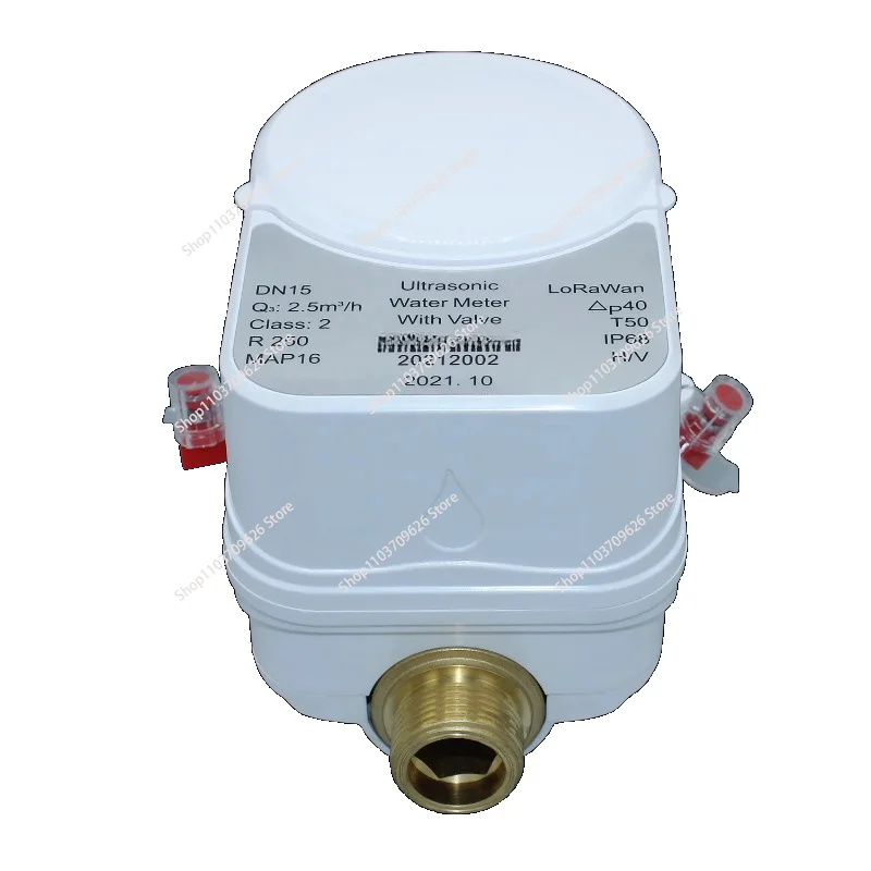 Valve controlled communication via Tuya application ZigBee mode prepaid water meter, RTS ultrasonic smart water meter